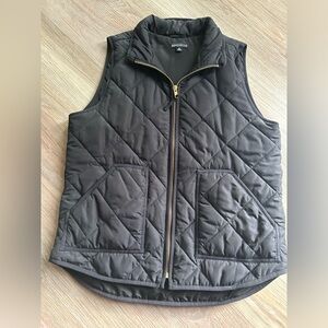 Black J Crew Mercantile vest